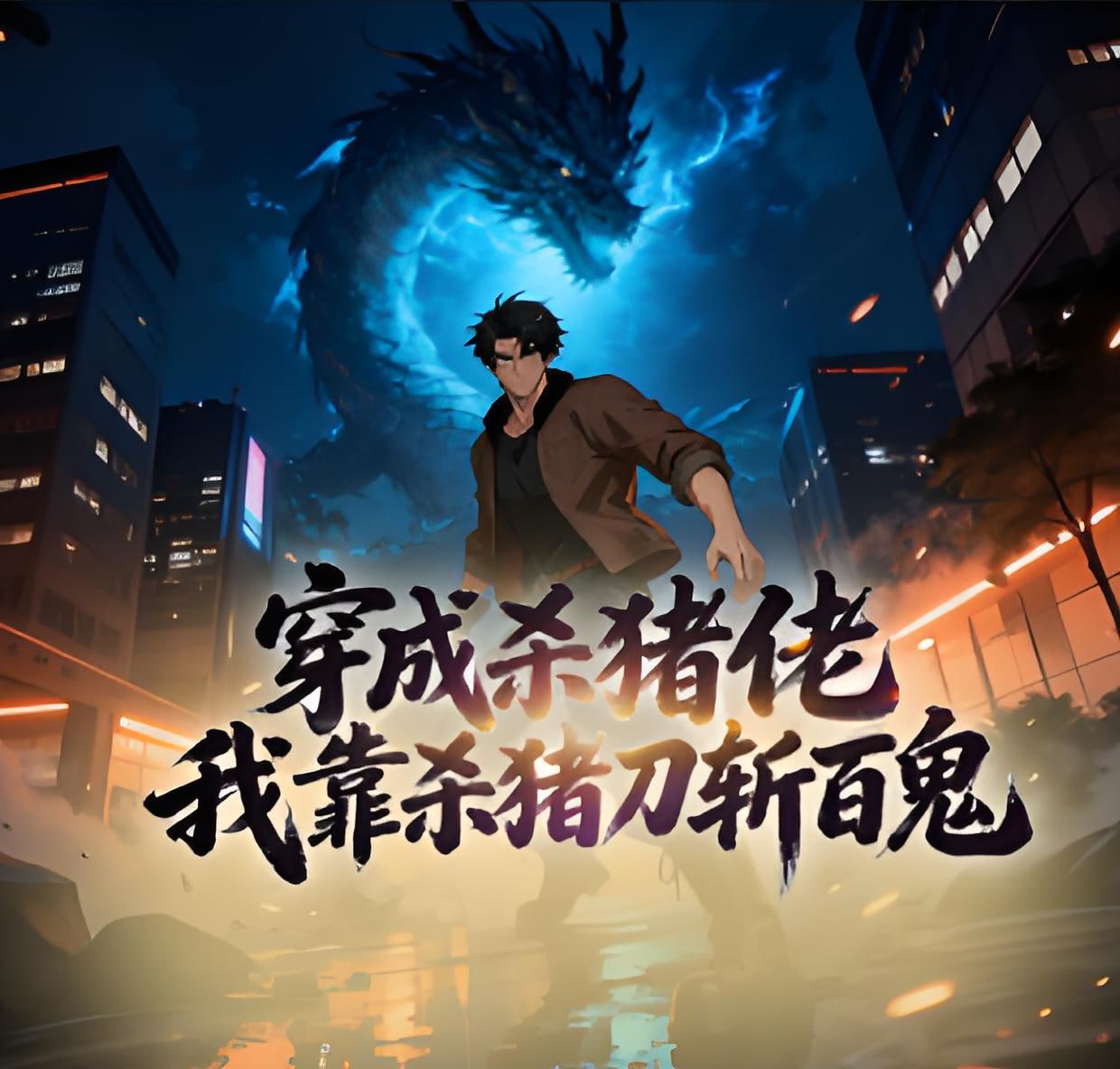 穿成杀猪佬，我靠杀猪刀斩百鬼 动态漫画(全集)